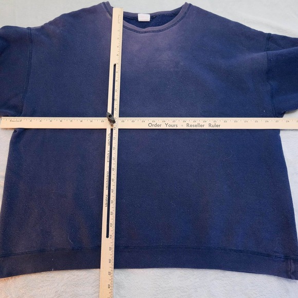 Vintage Hanes Sweatshirt XL Extreme Sun Faded Mens Workwear Designer Distressed - Picture 11 of 15